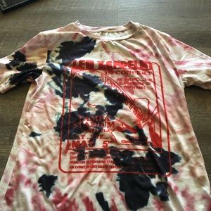 Led Zeppelin Graphic Bleached Tee